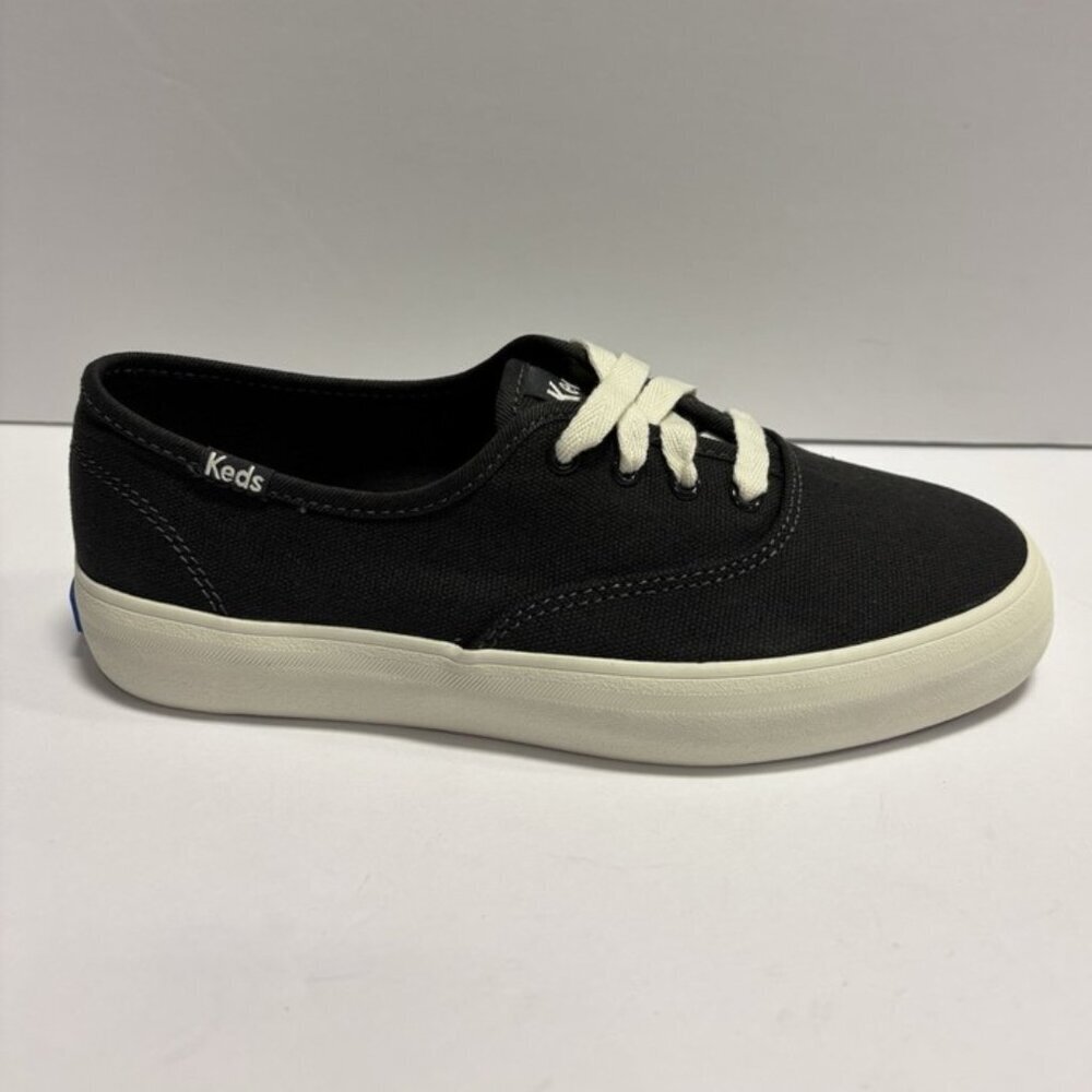 Keds Women’s Champion Canvas Sneakers Black, Size 6.5 Wide